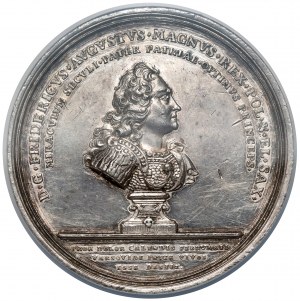 August II Mocny, Medal pośmiertny 1733