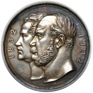 Śląsk, Wrocław, Medal 50. rocznica Śląskiego Klubu Wyścigowego 1882
