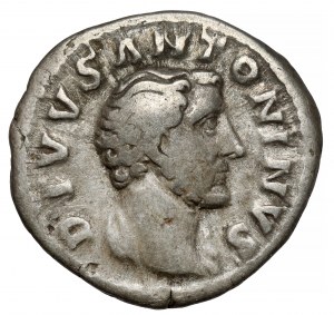 Antoninus Pius (138-161 n. l.) Posmrtný denár
