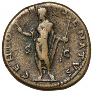Antoninus Pius (138-161 n.e.) Dupondius, Rzym