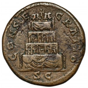 Antoninus Pius (138-161 n.e.) Sesterc pośmiertny