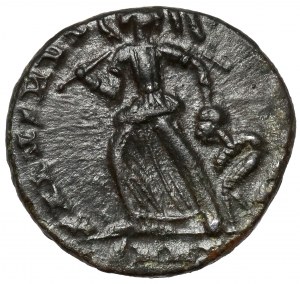 Walentynian II (375-392 n.e.) AE13, Antiochia (?)