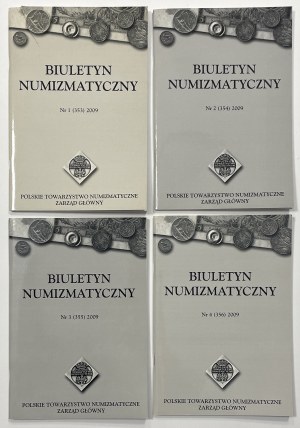 Numizmatický bulletin 2009 (4ks)