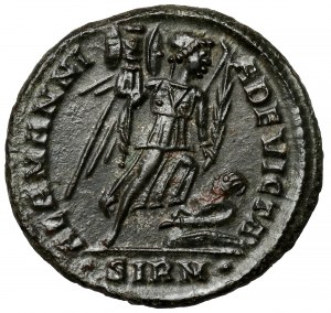 Konstantyn II (337-340 n.e.) Follis, Sirmium - ALEMANNIA DEVICTA