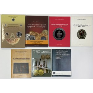 Zestaw literatury numizmatycznej (7szt)