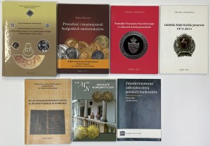 Zestaw literatury numizmatycznej (7szt)