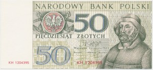DRUK PRÓBNY Miasta Polskie, 50 złotych 1965