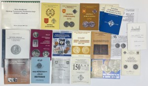 Zestaw czasopism i publikacji numizmatycznych (20szt)
