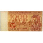 DRUK PRÓBNY Miasta Polskie, 1.000 złotych 1965 - mała wersja