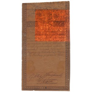 50 złotych 1794 - filigran GR (Georgius Rex) - RZADKOŚĆ