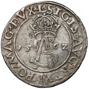 Sigismund II Augustus, Trojak Vilnius 1562 - striped