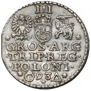 Zygmunt III Waza, Trojak Malbork 1593