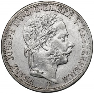 Austria, Franz Joseph I, Vereinsthaler 1866-E, Alba Iulia