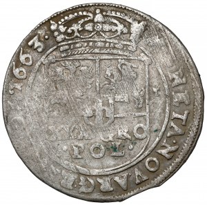Jan II Kazimierz, Tymf Bydgoszcz 1663 AT - MONETA