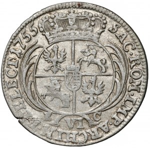 August III Saský, šiesty z Lipska 1755 ES