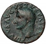 Oktawian August (27 p.n.e.-14 n.e.), Dupondius pośmiertny wybity za panowania Tyberiusza (14-37 n.e.)