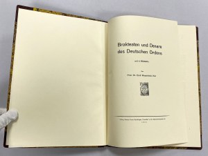 Brakteaten und Denare des Deutschen Ordens, E. Waschinski