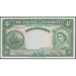 Bahamas, 4 Shillings 1936