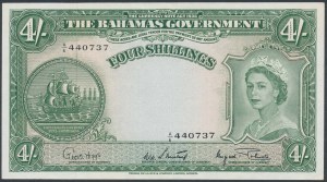 Bahamas, 4 scellini 1936