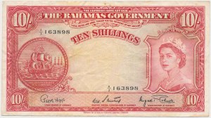 Bahamas, 10 Shillings 1936