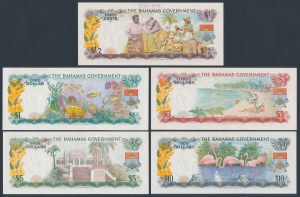Bahamas, 50 Cents - 10 Dollars 1965 (5pcs)