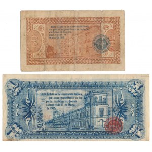 Mexico, 50 Centavos i 1 Pesos 1915 (2szt)