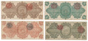 Mexico, 1 - 50 Pesos 1914 - REVALIDADO (4pcs)
