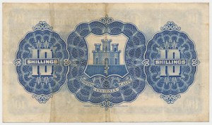 Gibraltar, 10 Shillings 1942