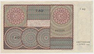 Pays-Bas, 25 Gulden 1944