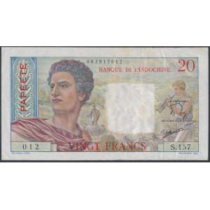 Tahiti, 20 Francs ND