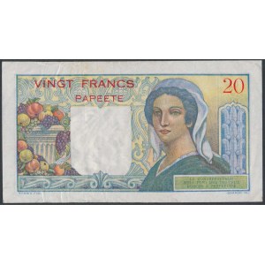 Tahiti, 20 Francs ND