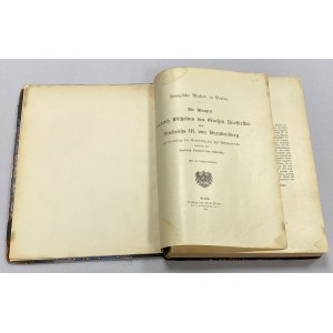 Schrötter, Die Münzen Friedrich Wilhelms des Grossen... Brandenburg, Berlin 1913