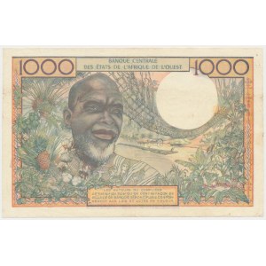 West African States, Ivory Coast, 1.000 Francs 1961