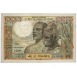 West African States, Ivory Coast, 1.000 Francs 1961