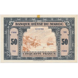 Morocco, 50 Francs 1944