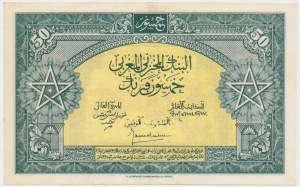 Maroko, 50 frankov 1944