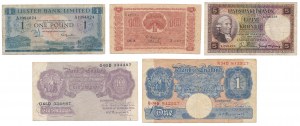 Európa - sada bankoviek MIX (5 kusov)