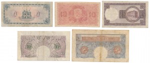 Evropa - Sada bankovek MIX (5 kusů)