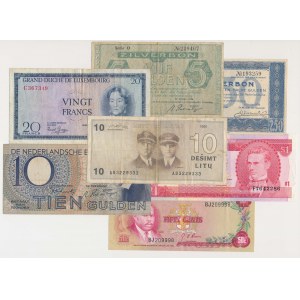 Lot of world banknotes (7pcs)