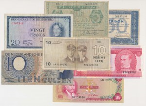 Zestaw banknotów MIX ŚWIAT (7szt)