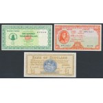 Ireland, Scotland - seto of banknotes & Zimbabwe cheque (3pcs)