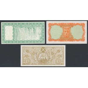 Ireland, Scotland - seto of banknotes & Zimbabwe cheque (3pcs)