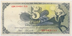Germania, 5 sterline 1948
