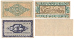Niemcy, zestaw notgeldów 1923 (4szt)