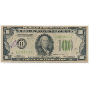USA, 100 Dollars 1934