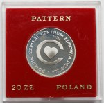Próba CuNi 20 złotych 1979 Szpital Centrum Zdrowia Dziecka