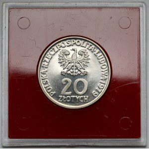 Próba CuNi 20 złotych 1979 Szpital Centrum Zdrowia Dziecka