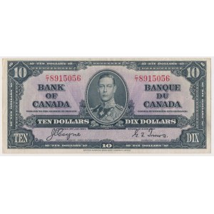 Canada, 10 Dollars 1937