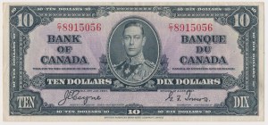 Kanada, 10 Dollars 1937