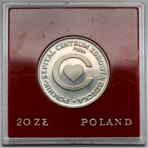 Próba CuNi 20 złotych 1979 Szpital Centrum Zdrowia Dziecka